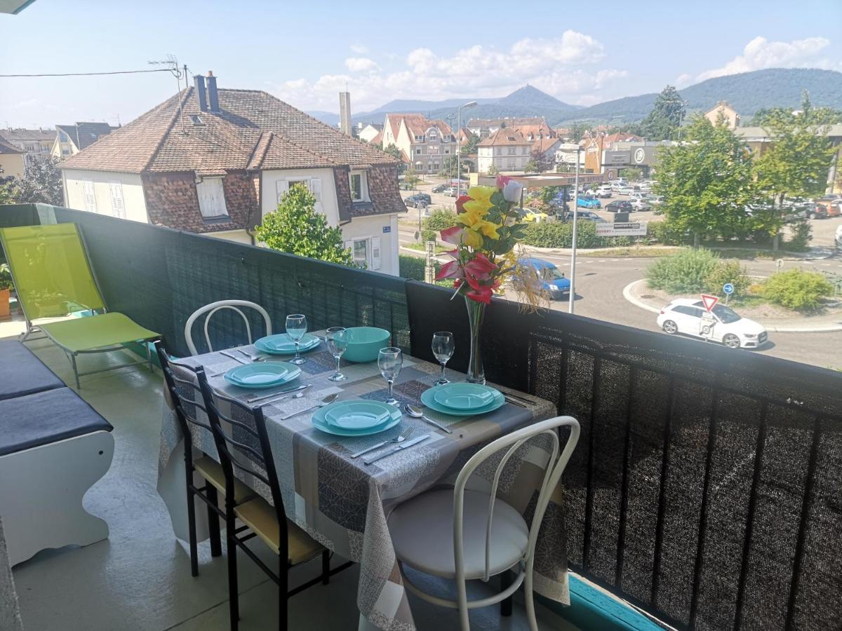 Bel Appartement, Grand Balcon Et Parking Prive 塞莱斯塔 外观 照片